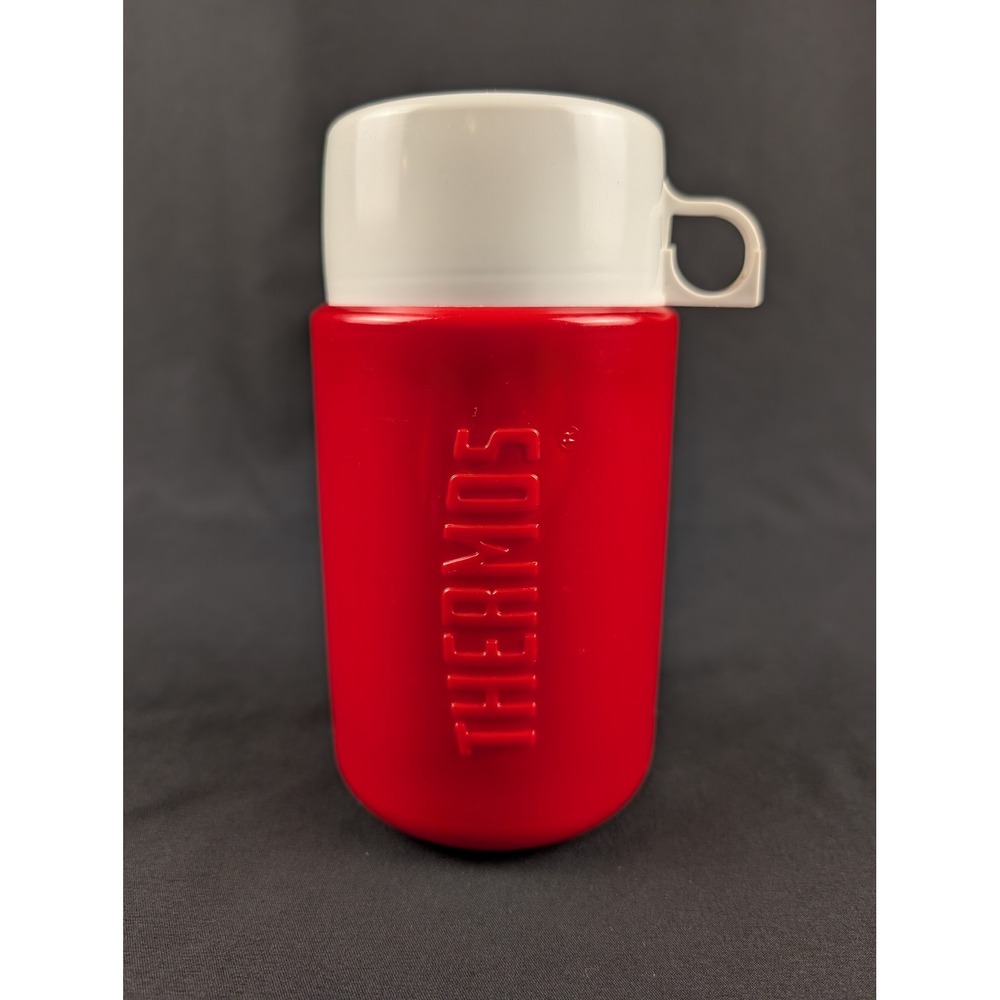 Vintage Red Thermos